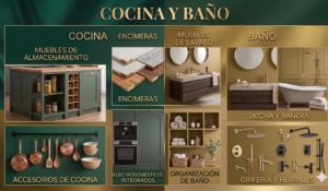 Cocina Baño y Exterior