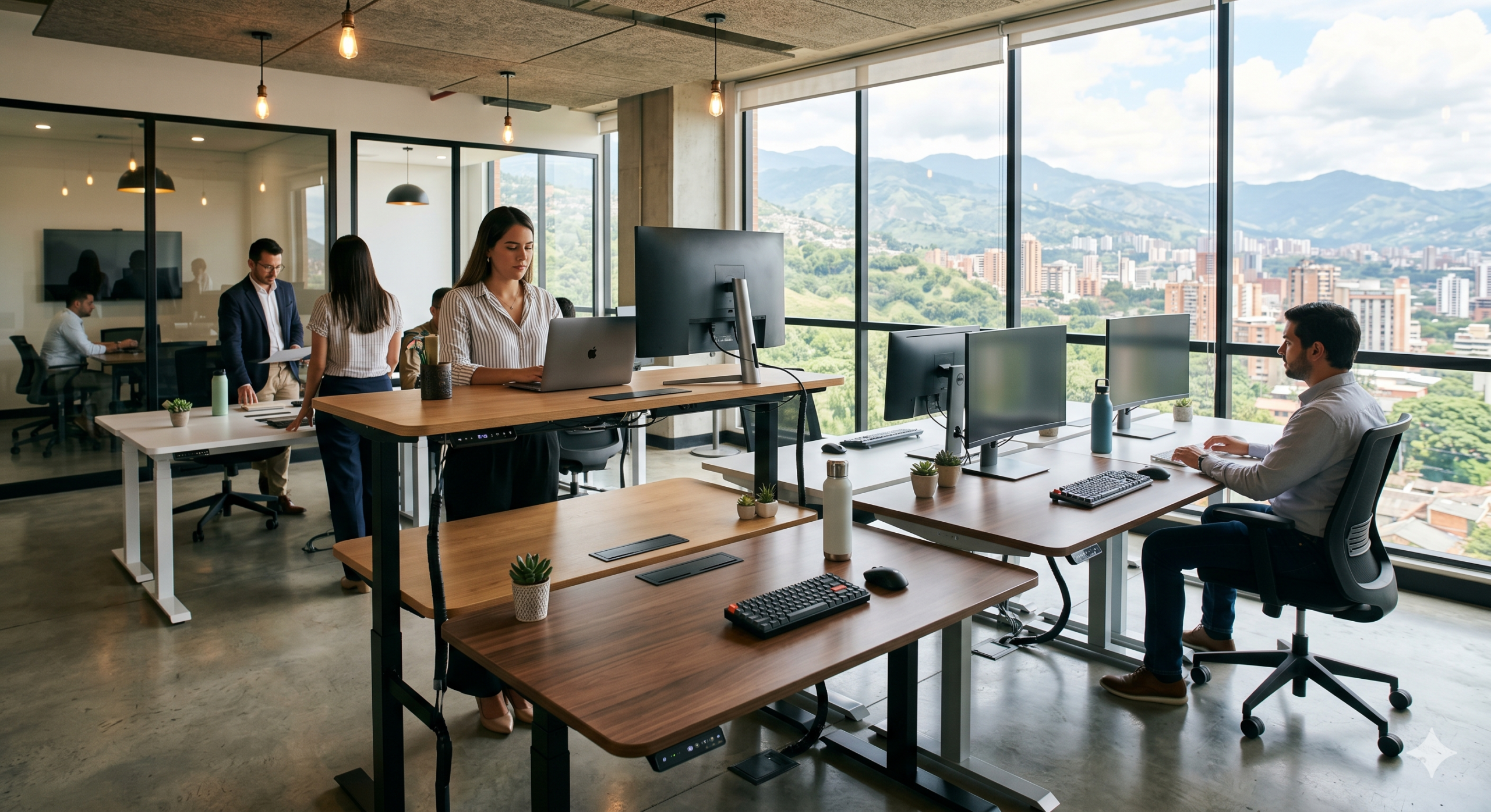 Escritorios Ergonómicos con Sistema Elevable Bucaramanga