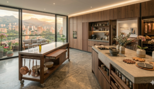 Islas de Cocina Modernas Auxiliares en Bucaramanga