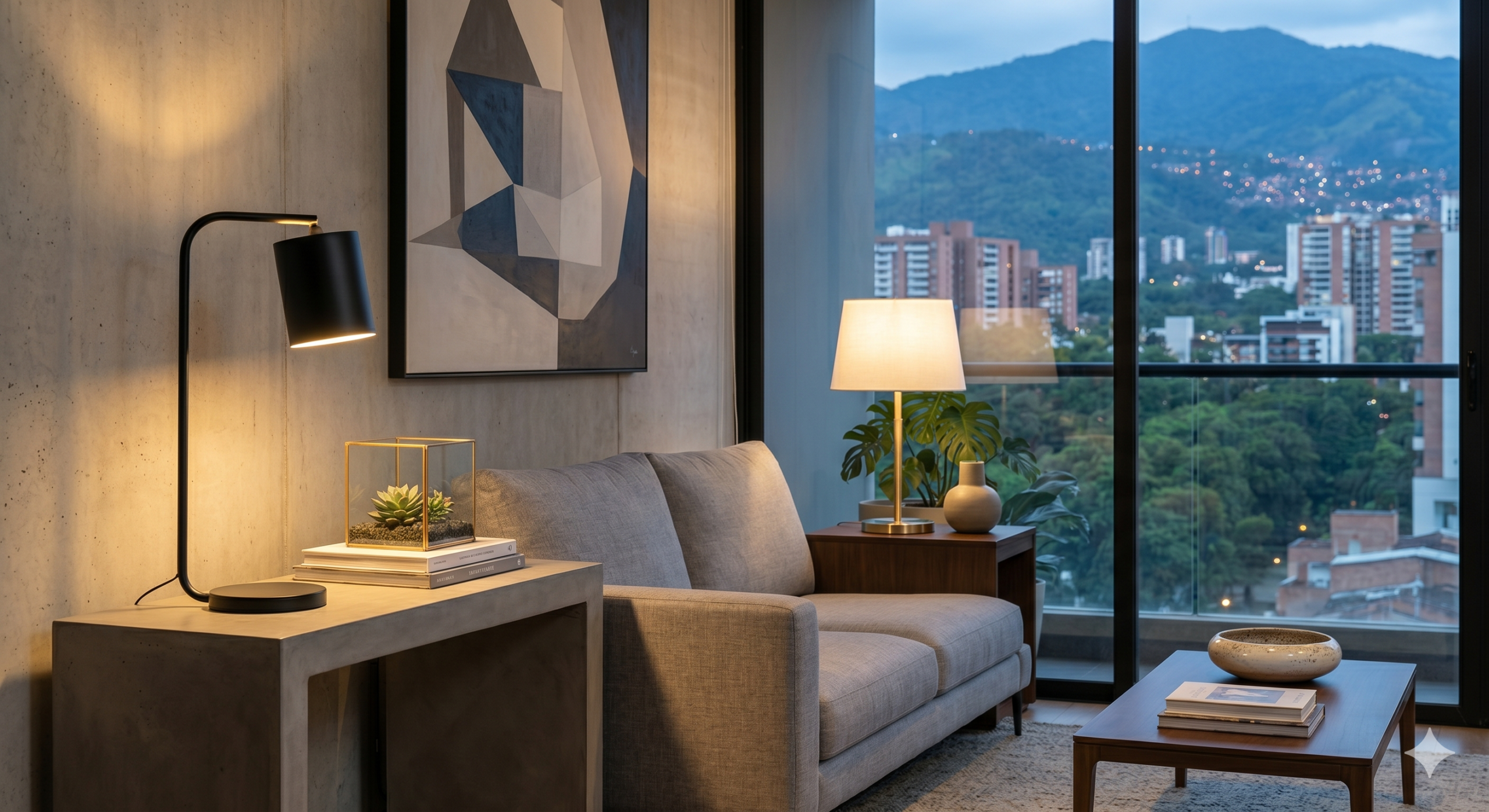 Lámparas de Mesa de Estilo Contemporáneo Bucaramanga