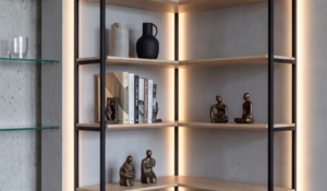 Librería Rinconera de Diseño Industrial Moderno Bucaramanga
