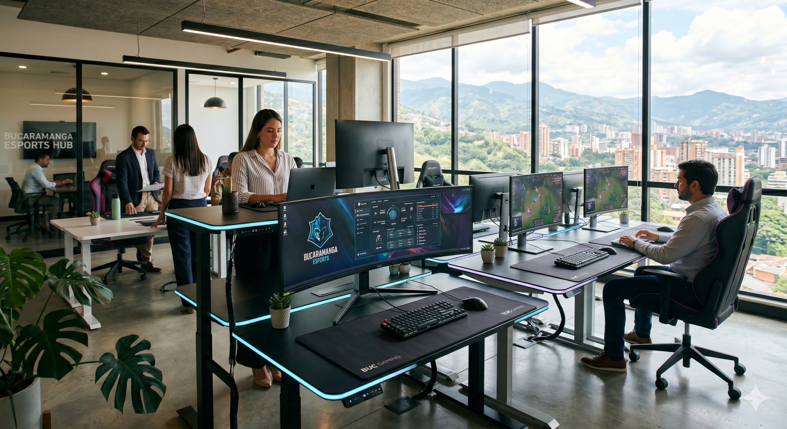 Mesas Gaming Profesionales y Ergonómicas Bucaramanga
