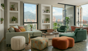 Puffs Modernos y Versátiles Para Su Hogar en Bucaramanga