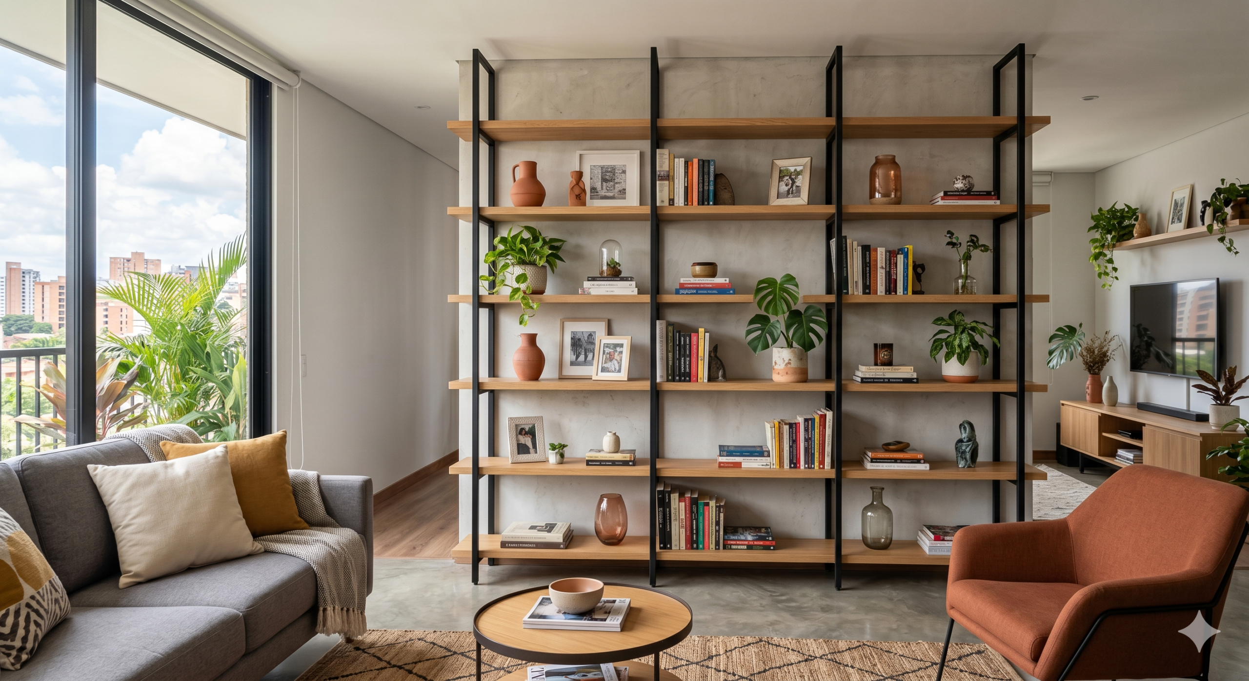 Sistema de Estantería Modular Moderna Bucaramanga