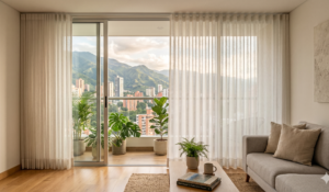 Cortinas de Visillo Modernas y Traslúcidas en Bucaramanga
